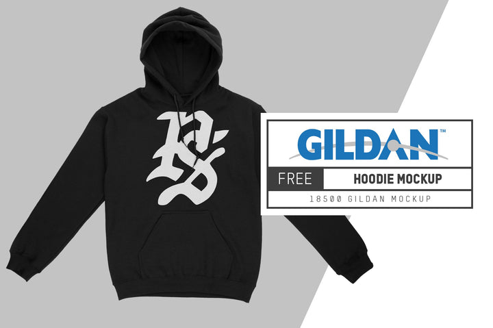 Free Gildan 18500 Hooded Sweatshirt Mockip