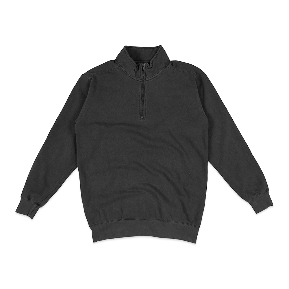 Comfort Colors 1580 Ring Spun 1/4 Zip Sweatshirt Mockup