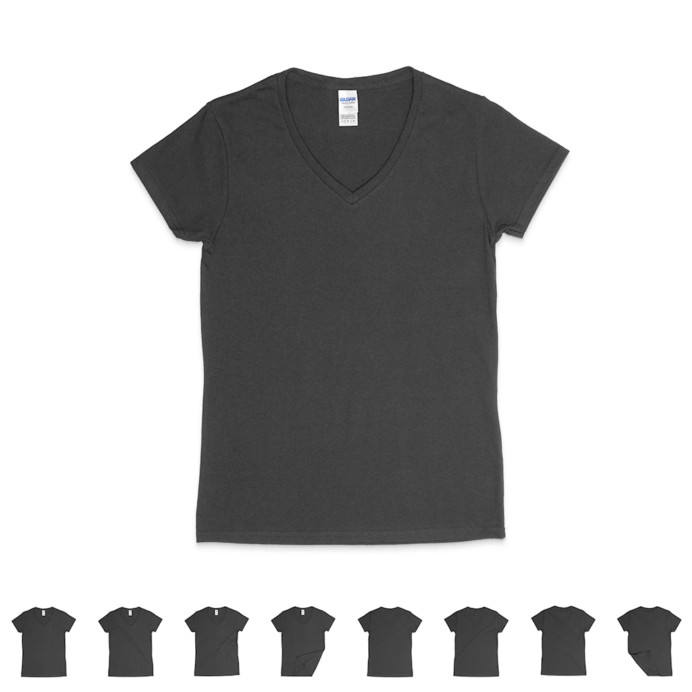 Gildan 5V00L Women's V-Neck T-Shirt