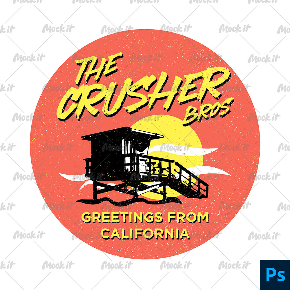 Crusher Merch Design