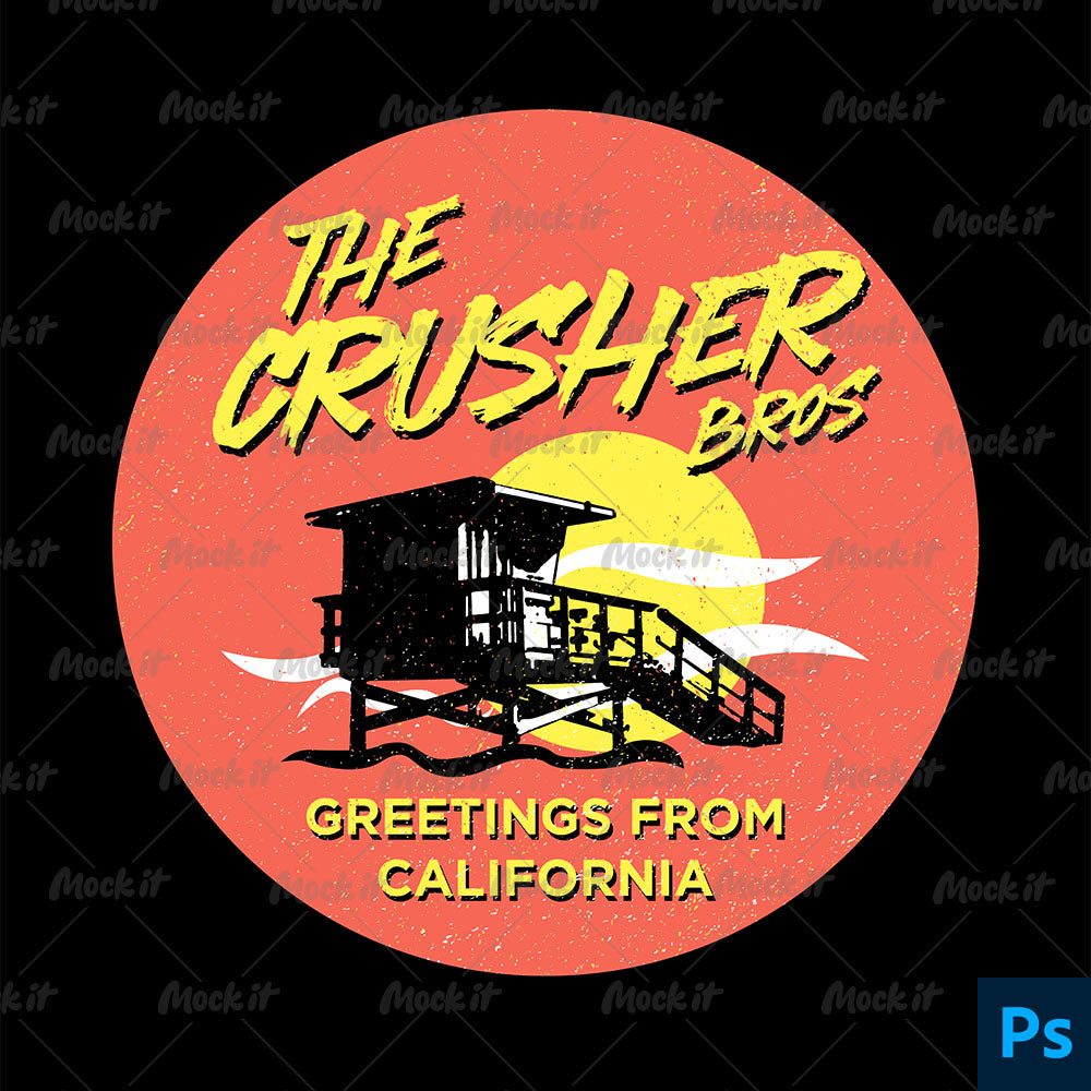 Crusher Merch Design