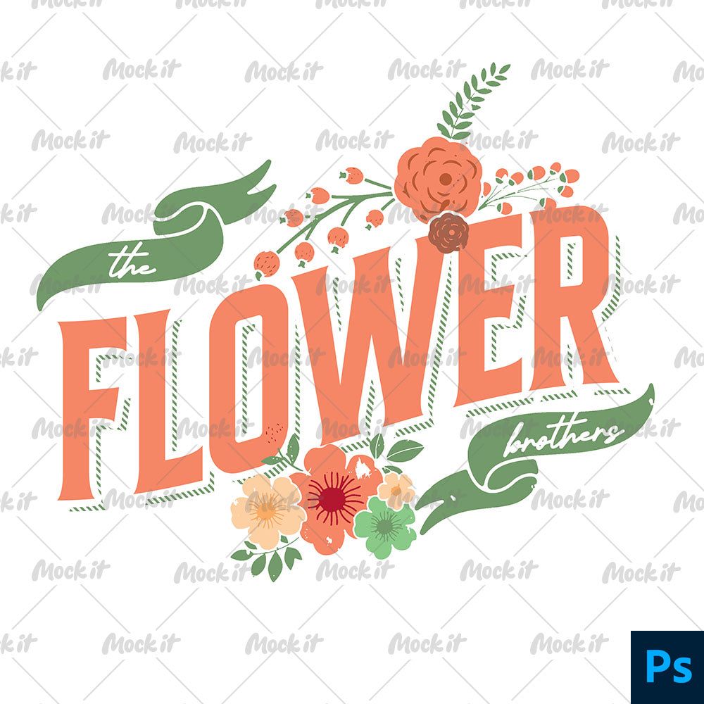 Flower Merch Design
