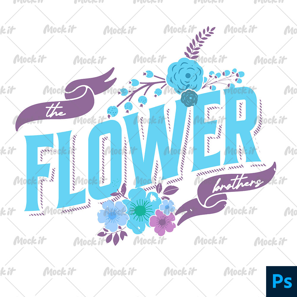 Flower Merch Design