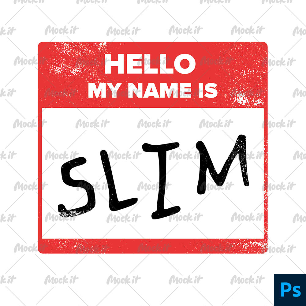 My Name Is Merch Design