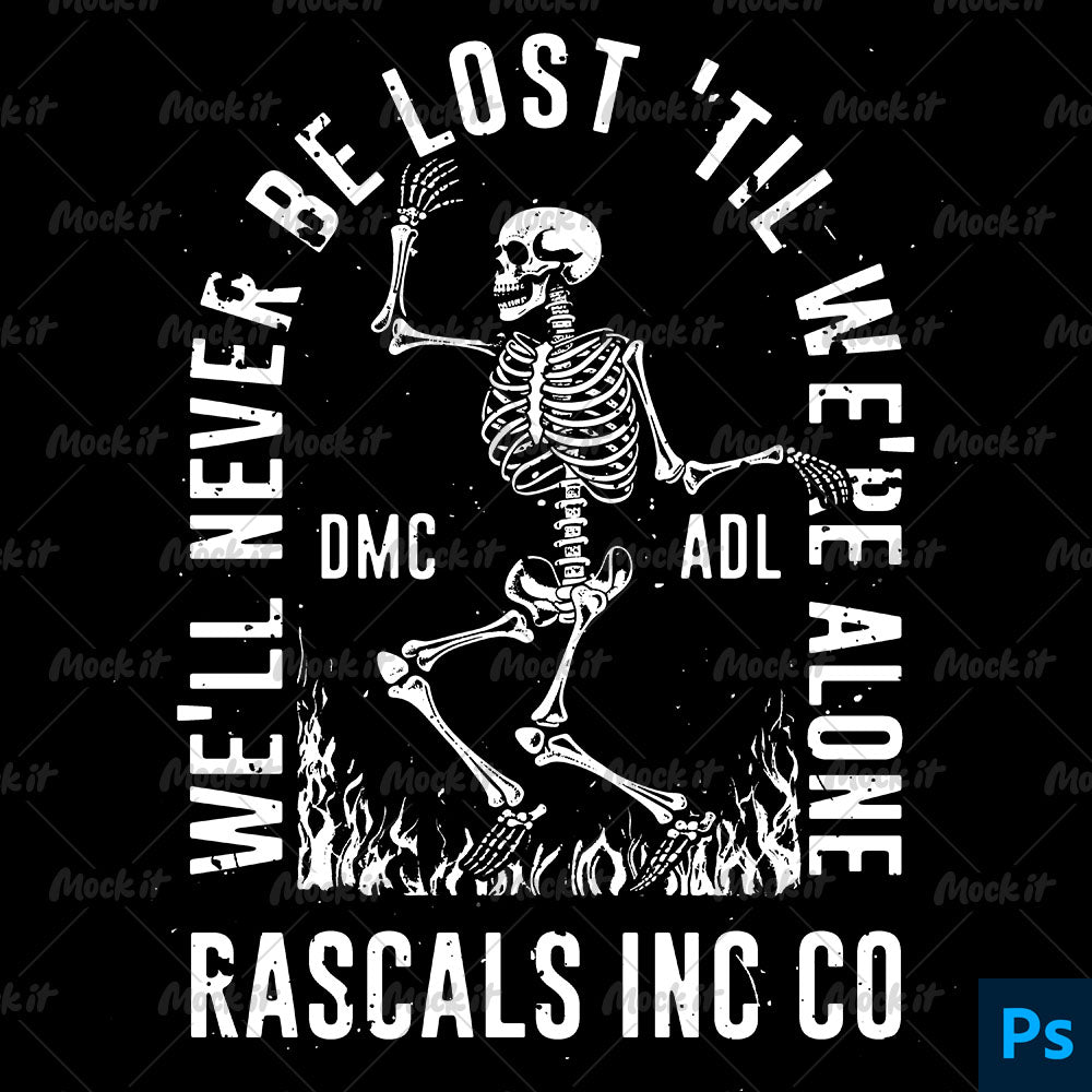 Dancing Bones Merch Design