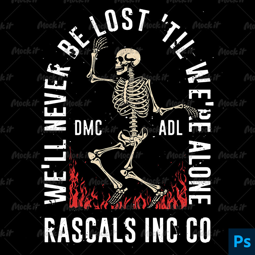 Dancing Bones Merch Design