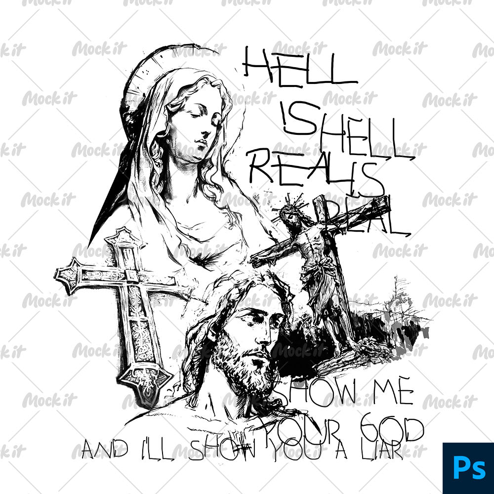 Show Me Your God Merch Design