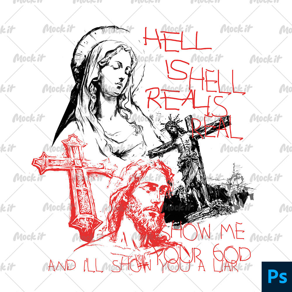 Show Me Your God Merch Design