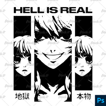 Hell Is Real Merch Design