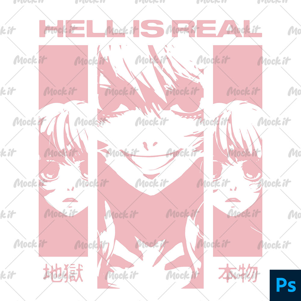 Hell Is Real Merch Design