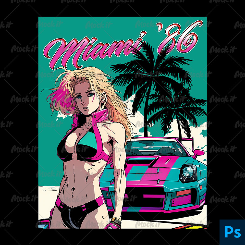 Miami Merch Design