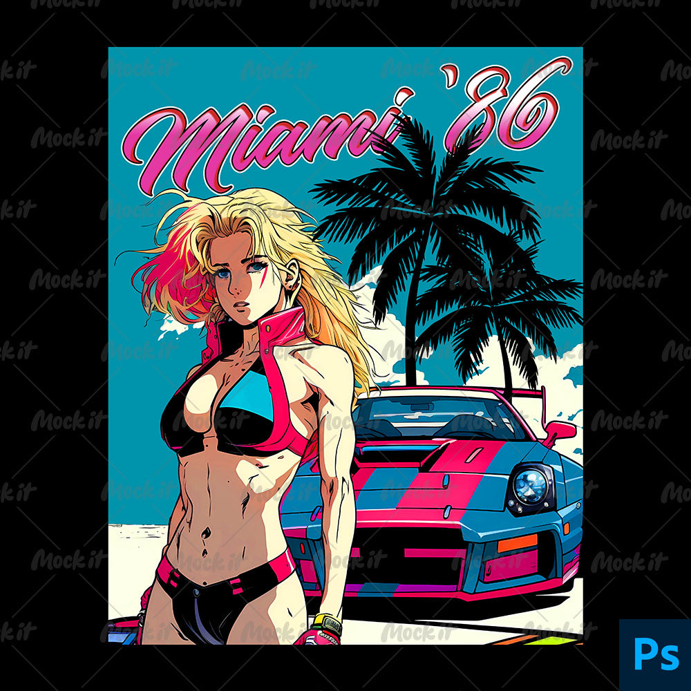 Miami Merch Design
