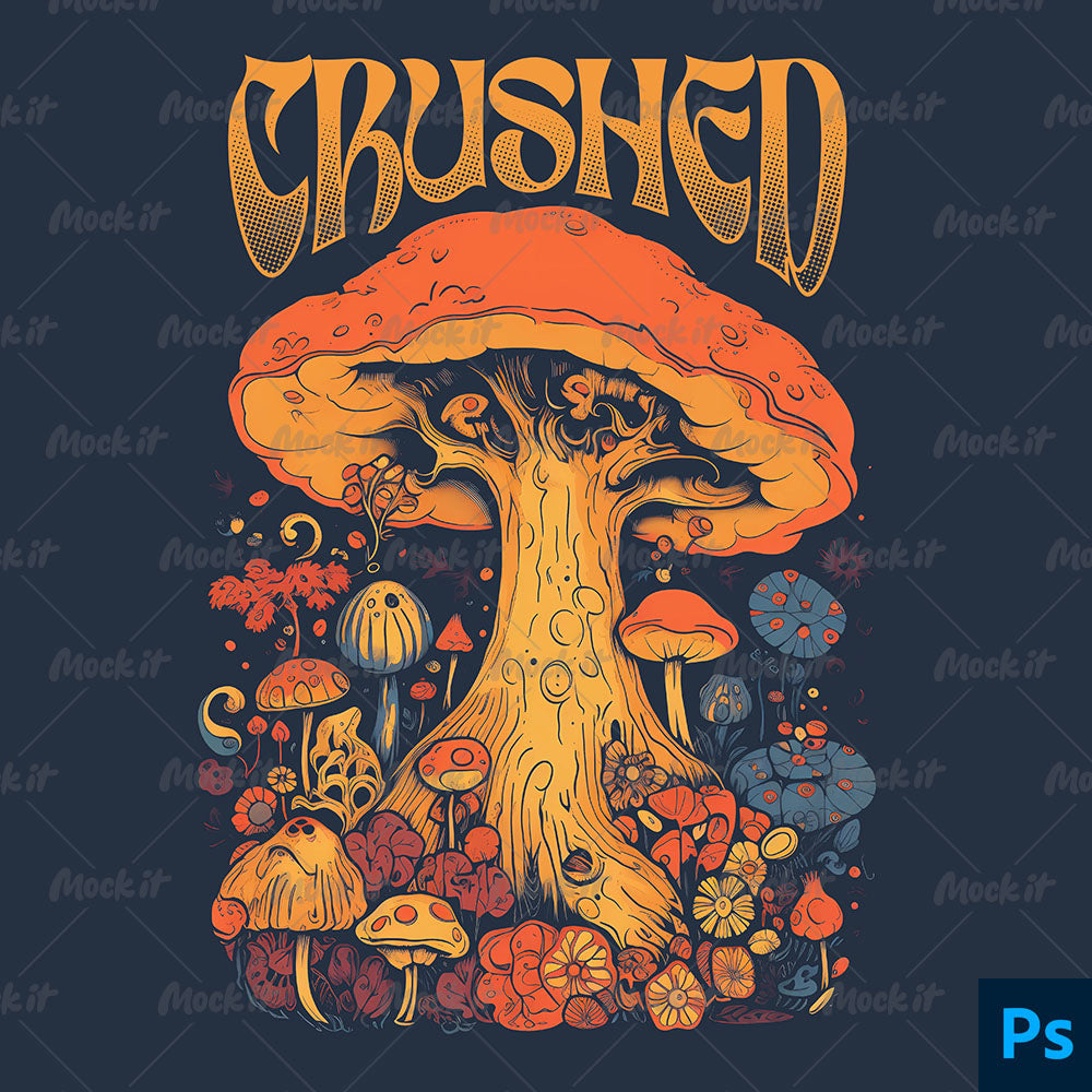 Shrooms Merch Design
