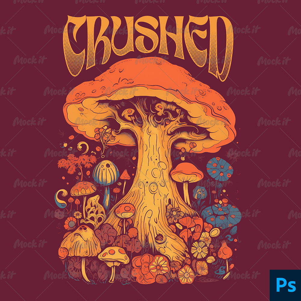 Shrooms Merch Design