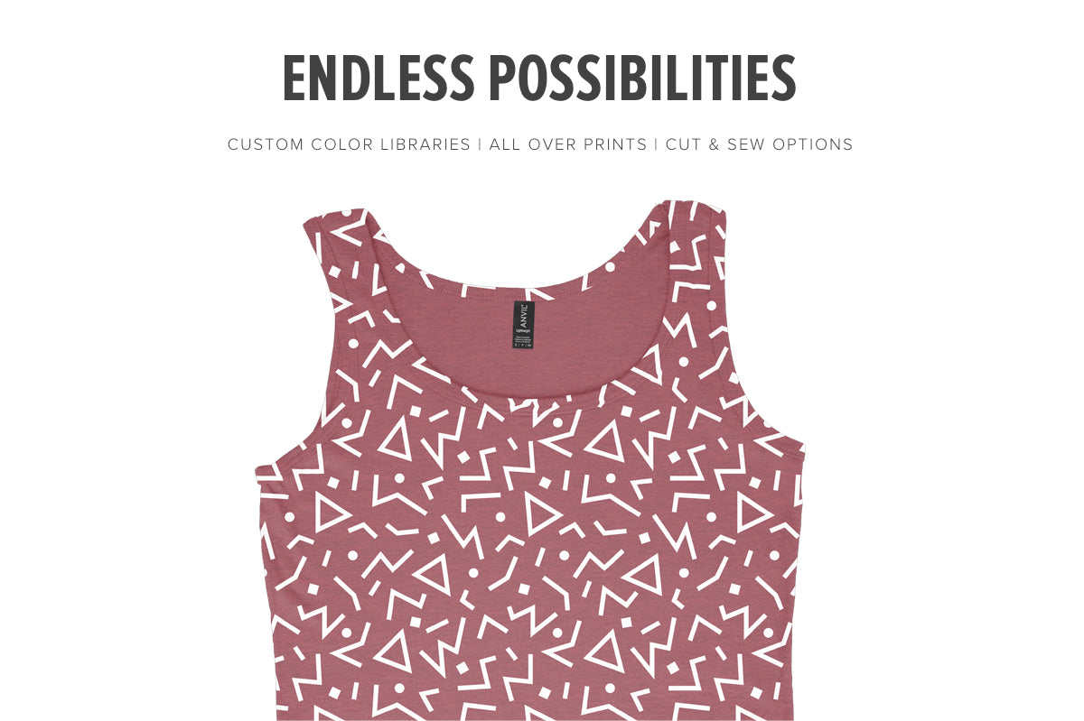 Anvil Knitwear 882L Women’s Lightweight Tank Mockups