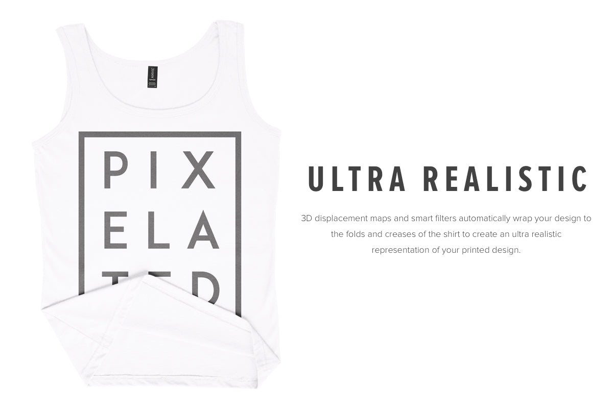 Anvil Knitwear 882L Women’s Lightweight Tank Mockups