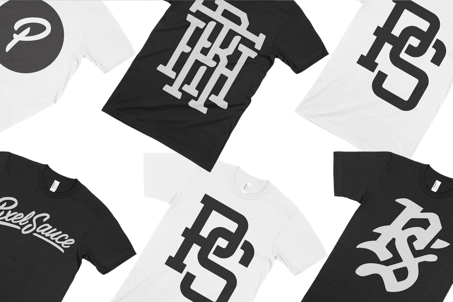 American Apparel 2001 Fine Jersey Crewneck T-Shirt Mockups