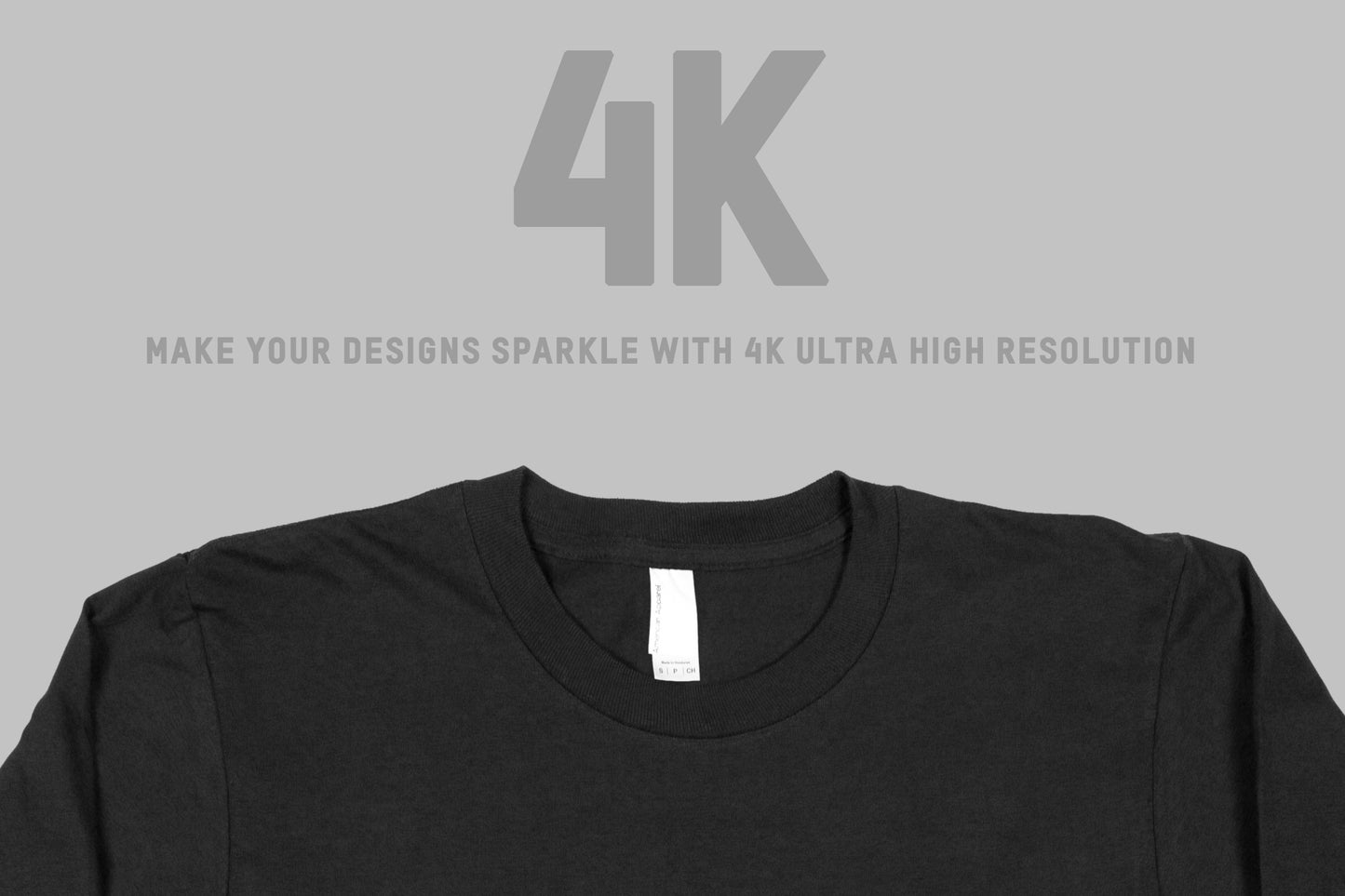 American Apparel 2007 Fine Jersey Crewneck Long Sleeve T-Shirt Mockups