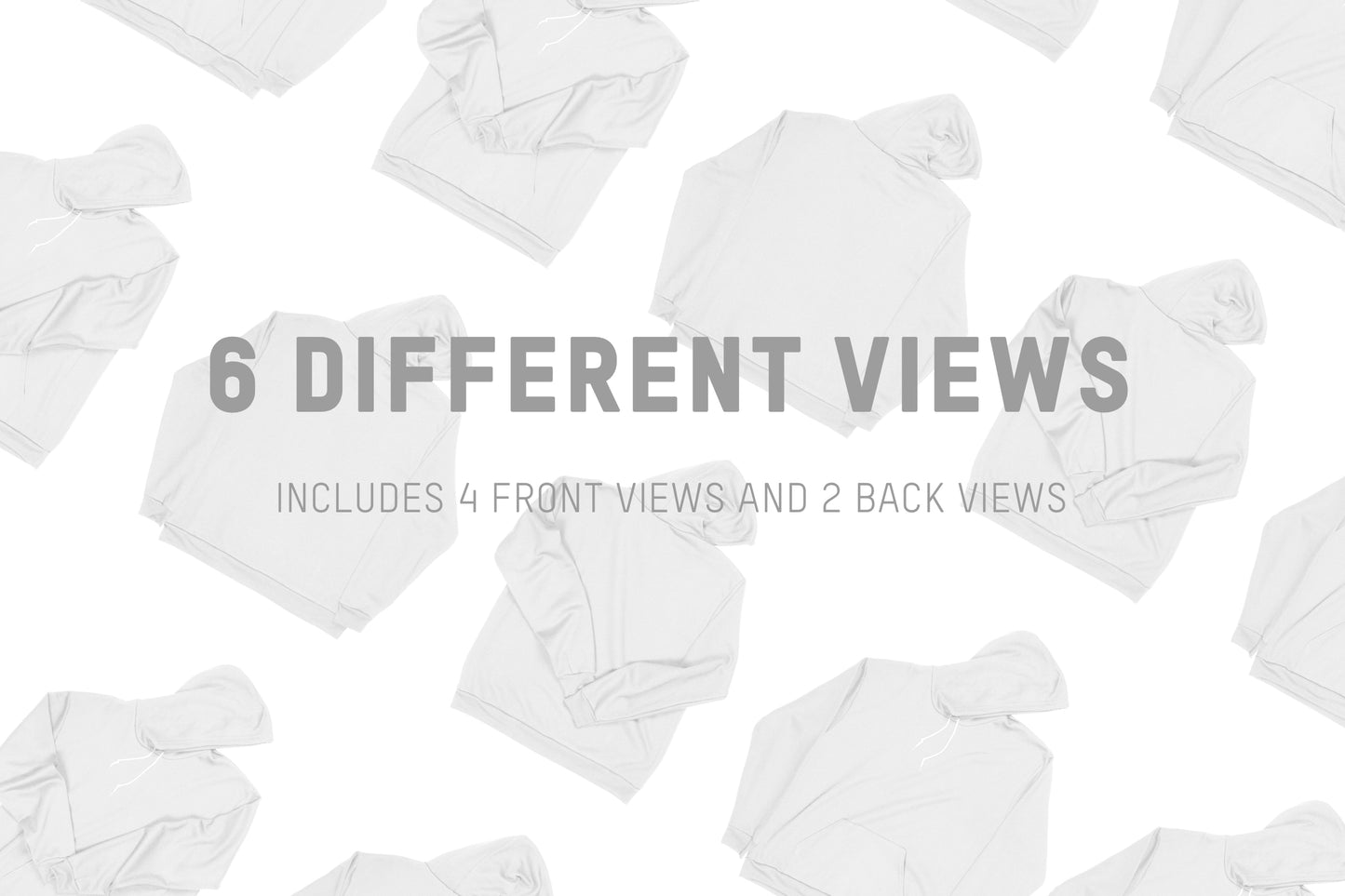 American Apparel F498 Flex Fleece Pullover Hoodie Mockups