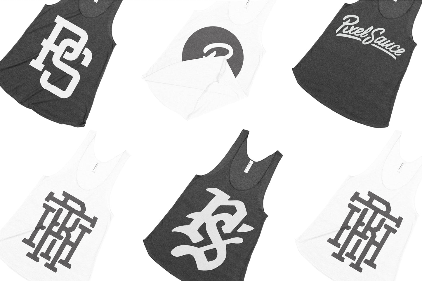 American Apparel TR308 Women’s Triblend Racerback Tank Mockups