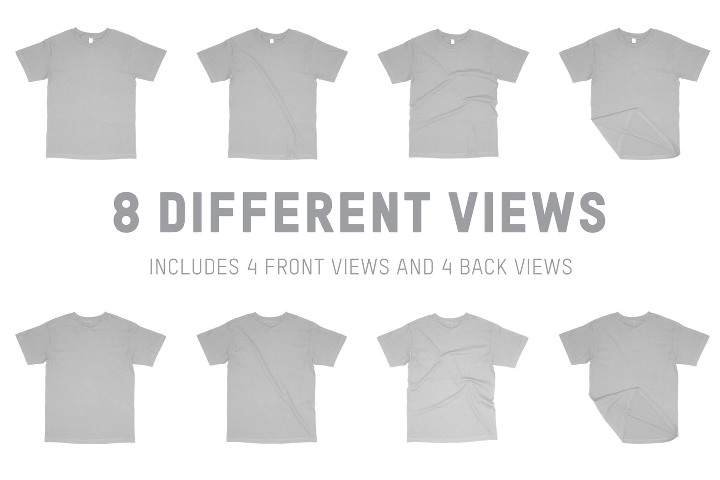 ALStyle 1301 Short Sleeve T-Shirt Mockups