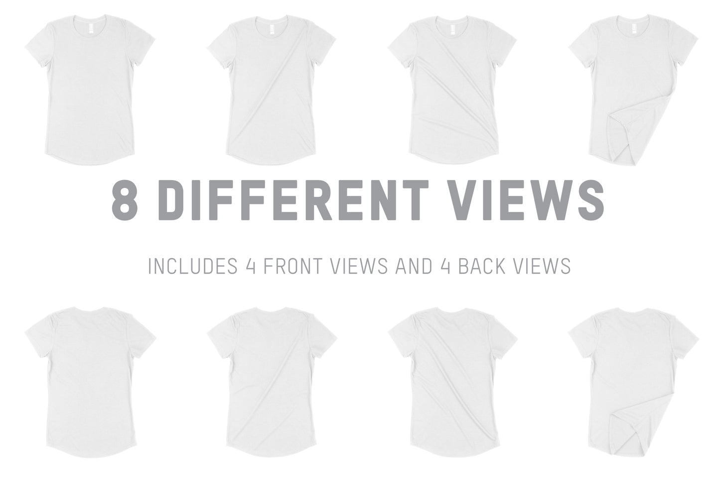 Anvil Knitwear 6750L Women's Tri-Blend T-Shirt Mockups