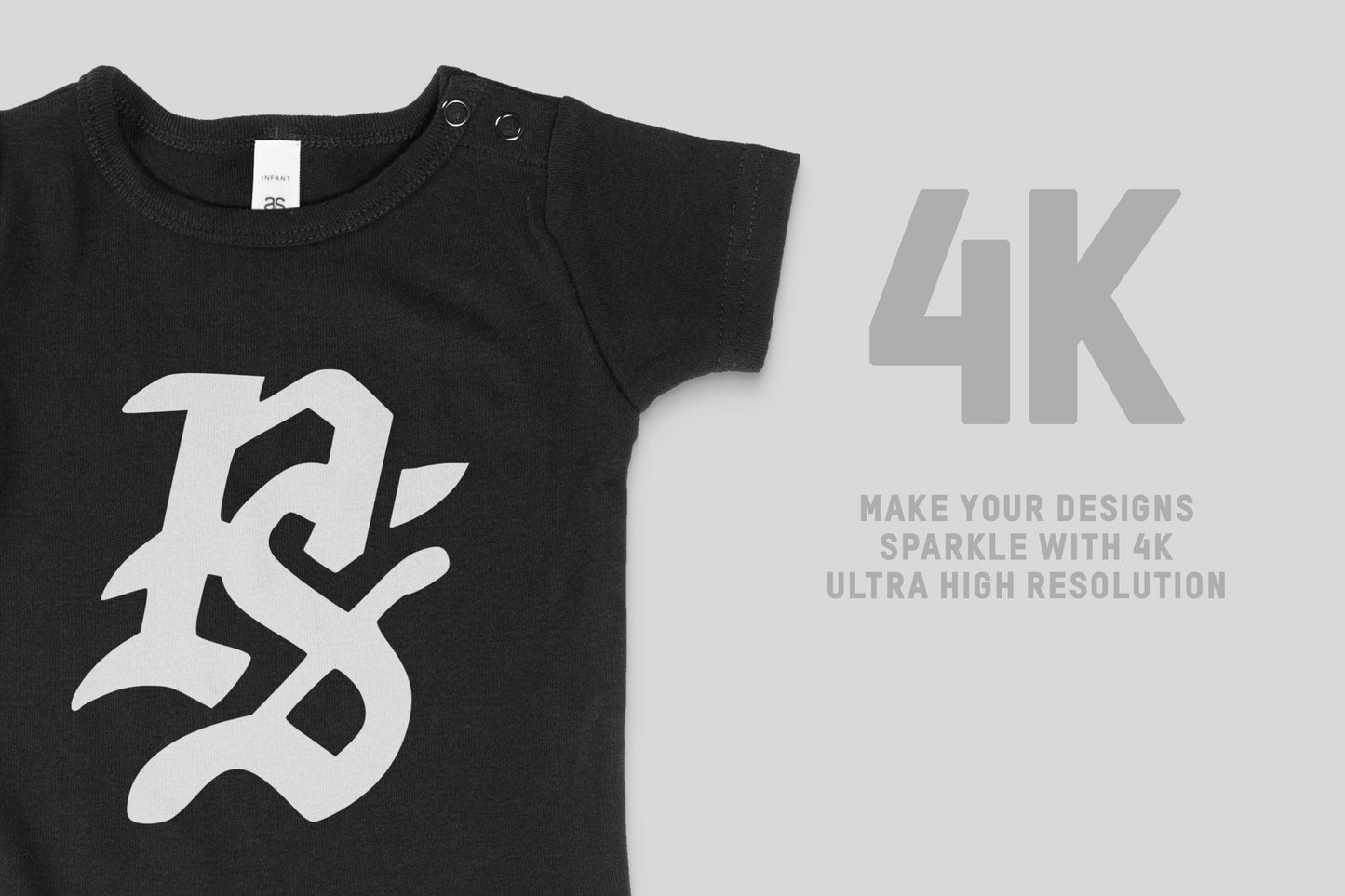 AS Colour 3001 Infant Wee Tee Mockups
