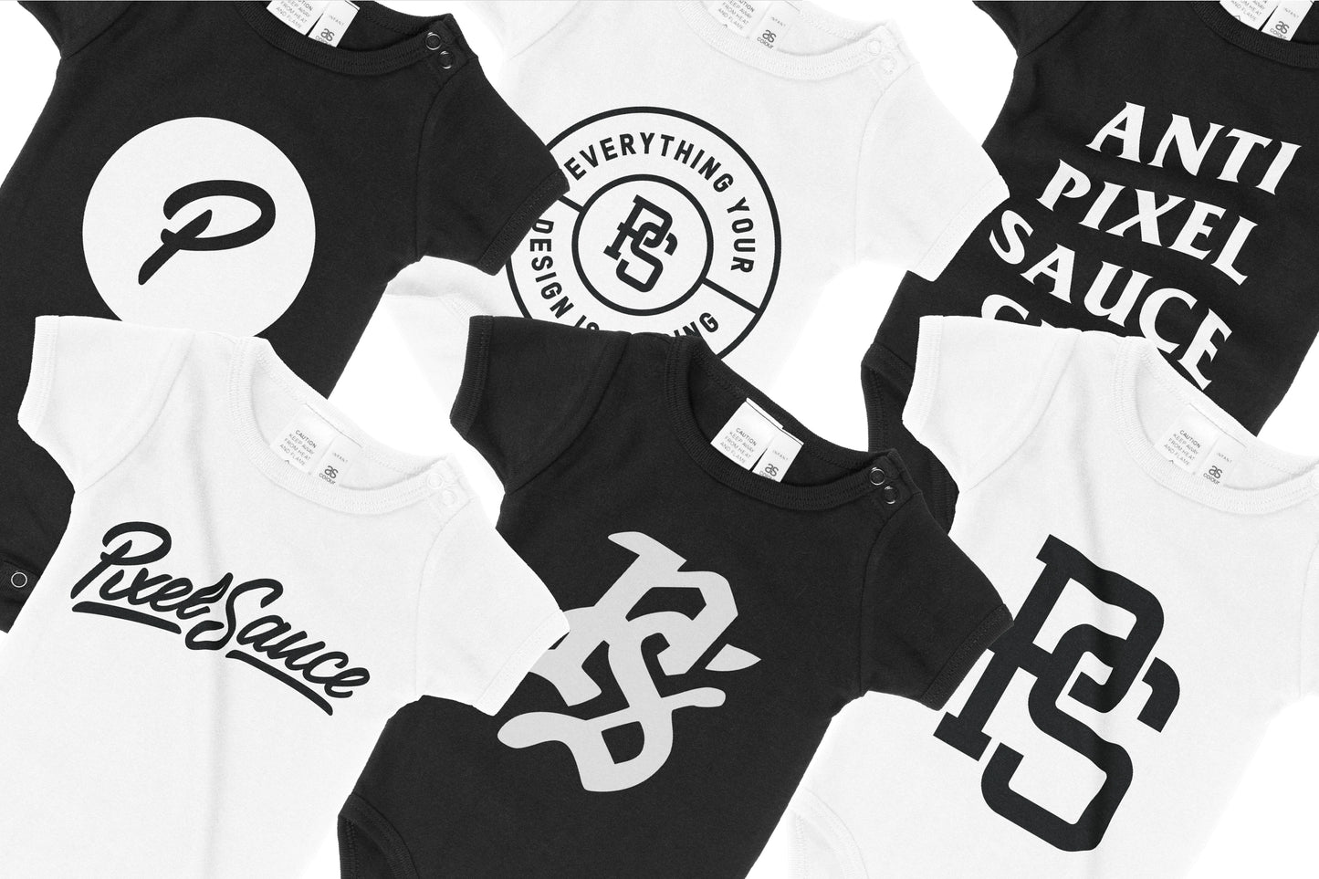 AS Colour 3003 Infant Mini-Me One-Piece Mockups