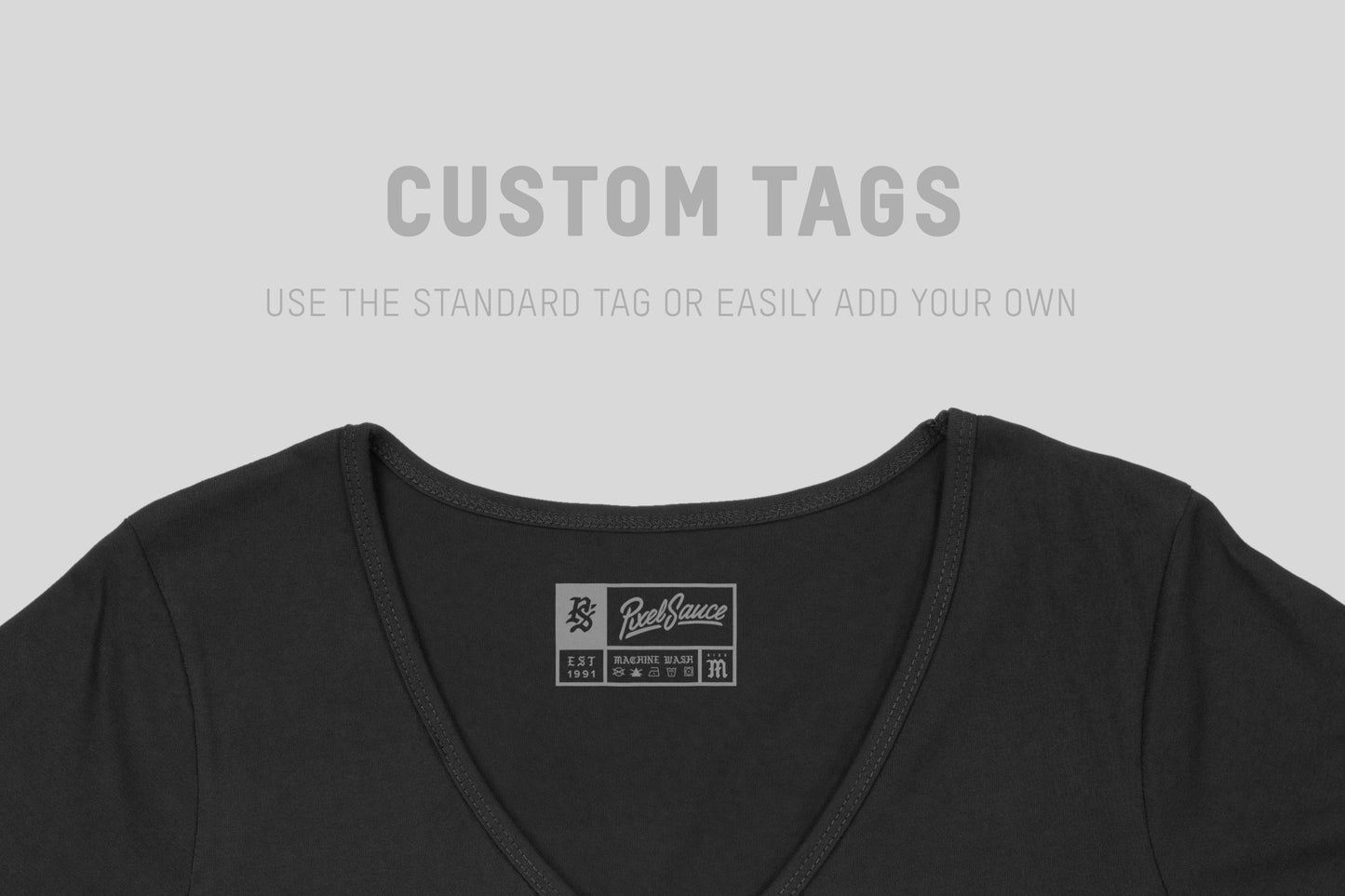 AS Colour 4010 Women's Bevel V-Neck T-Shirt Mockups