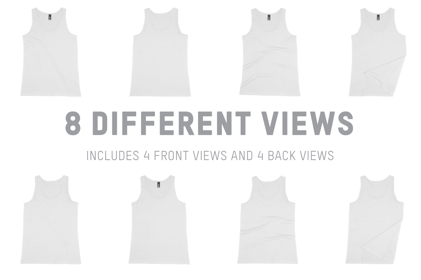 AS Colour 4040 Women's Tulip Singlet Mockups