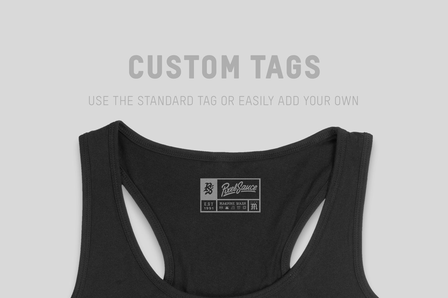 AS Colour 4045 Women's Yes Racerback Single Mockups