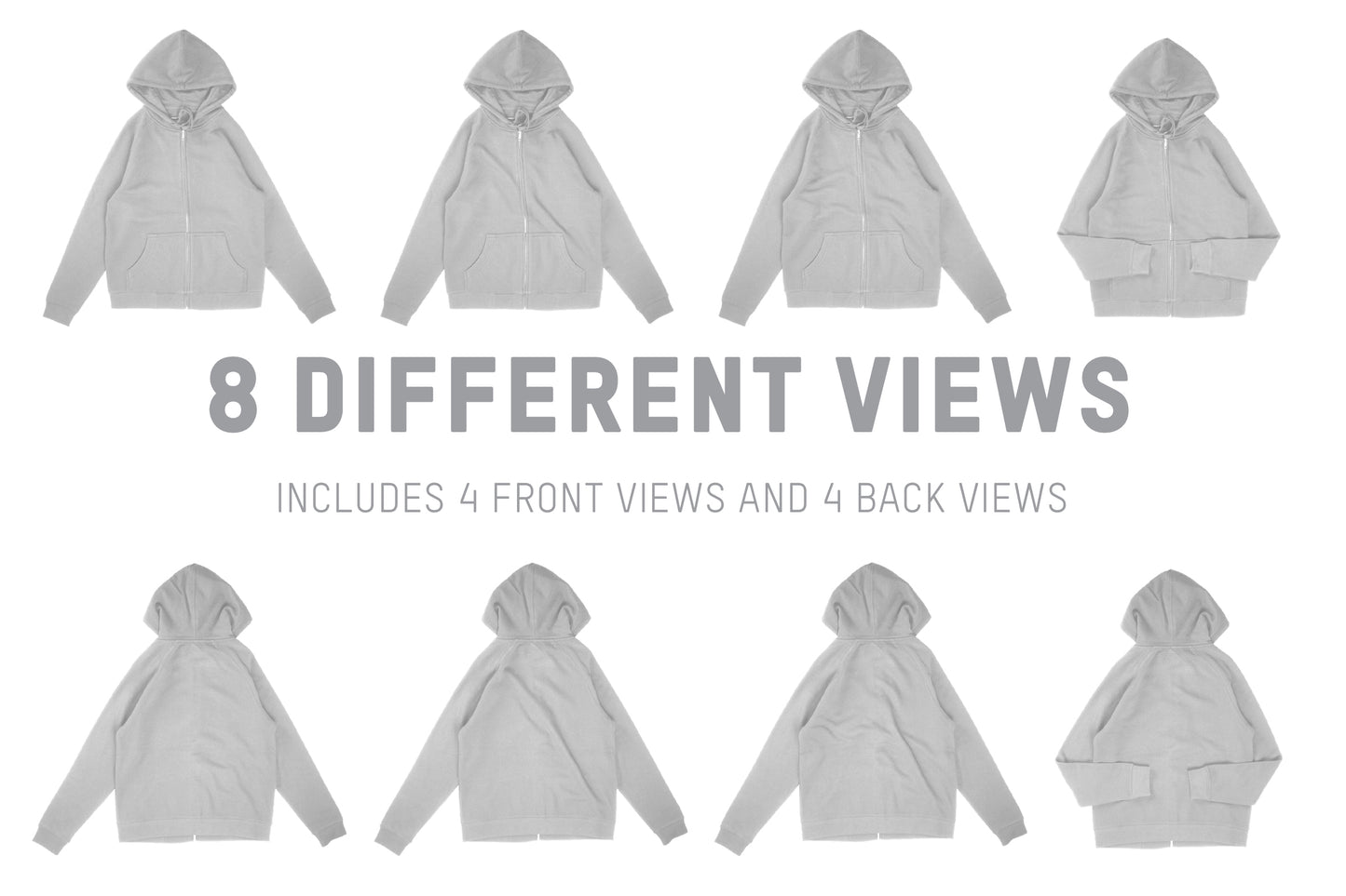 AS Colour 4103 Women's Official Zip Hood Mockups