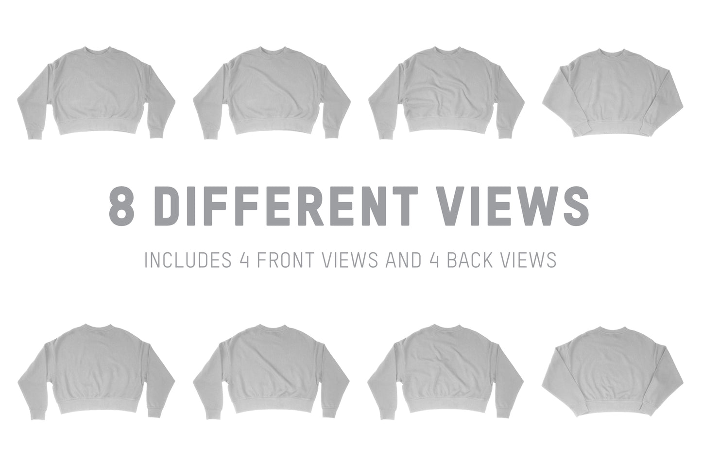 AS Colour 4124 Women's Oversized Crew Mockups