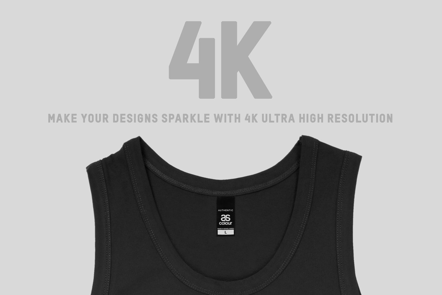 AS Colour 5004 Men's Authentic Singlet Mockups