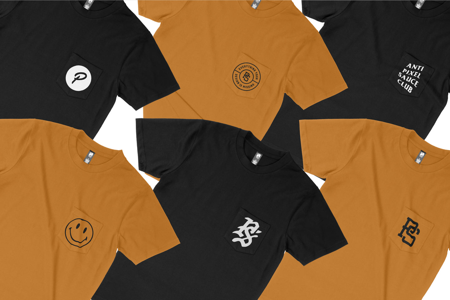 AS Colour 5027 Men's Classic Pocket Tee Mockups