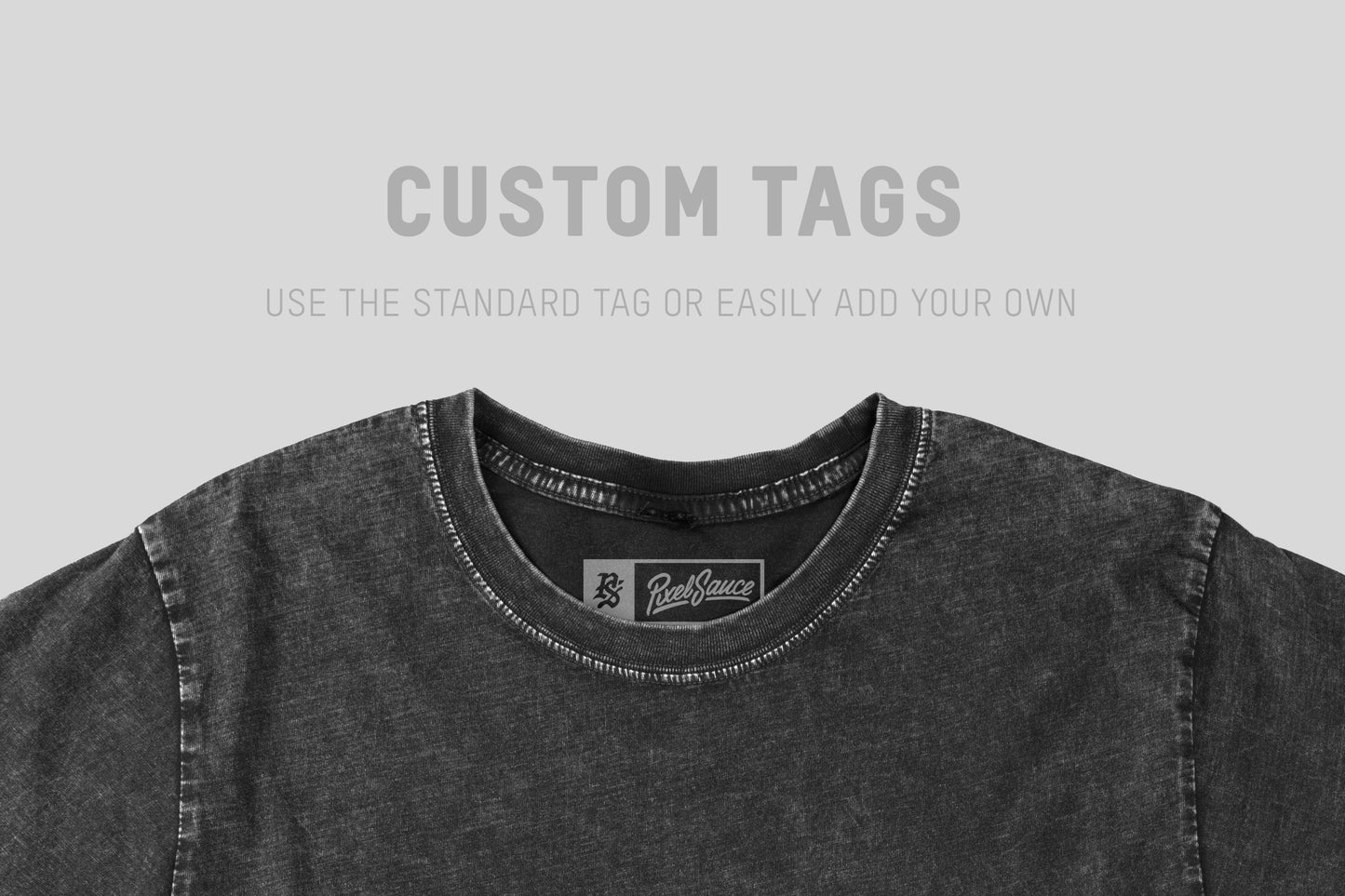 AS Colour 5040 Men's Stone Wash Staple Tee Mockups