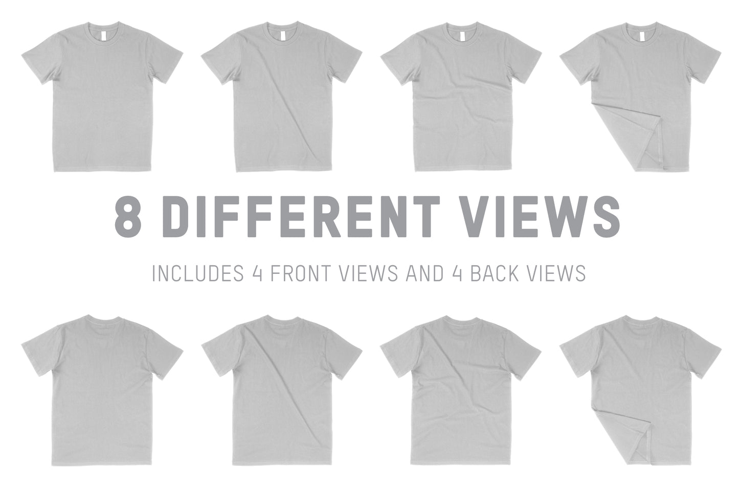 AS Colour 5051 Men's Basic Tee Mockups