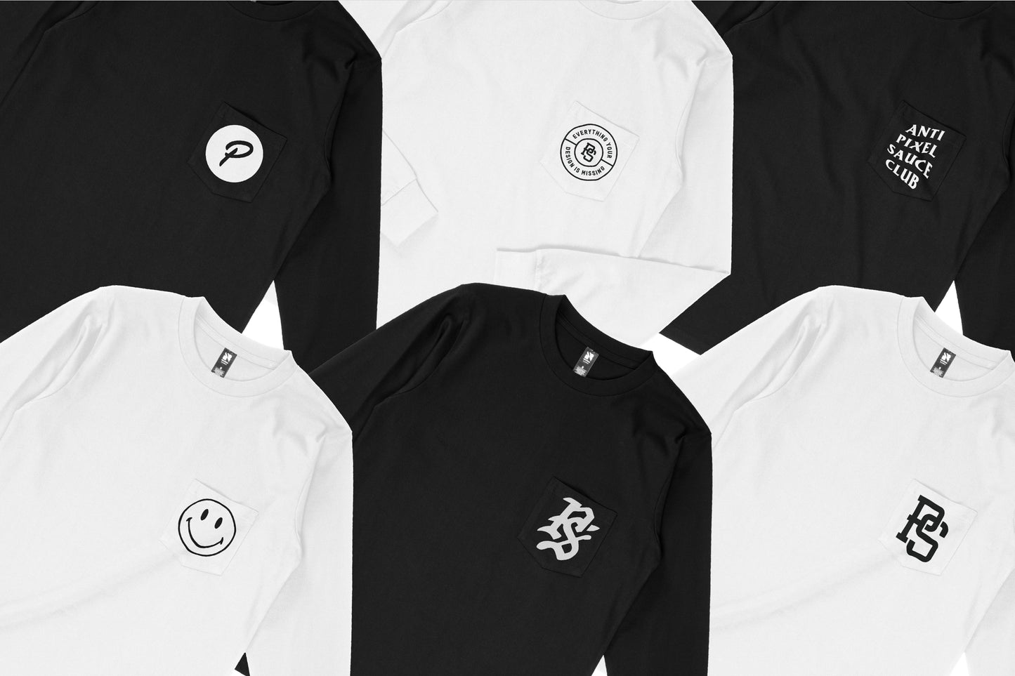 AS Colour 5072 Men's Classic Pocket L/S Tee Mockups