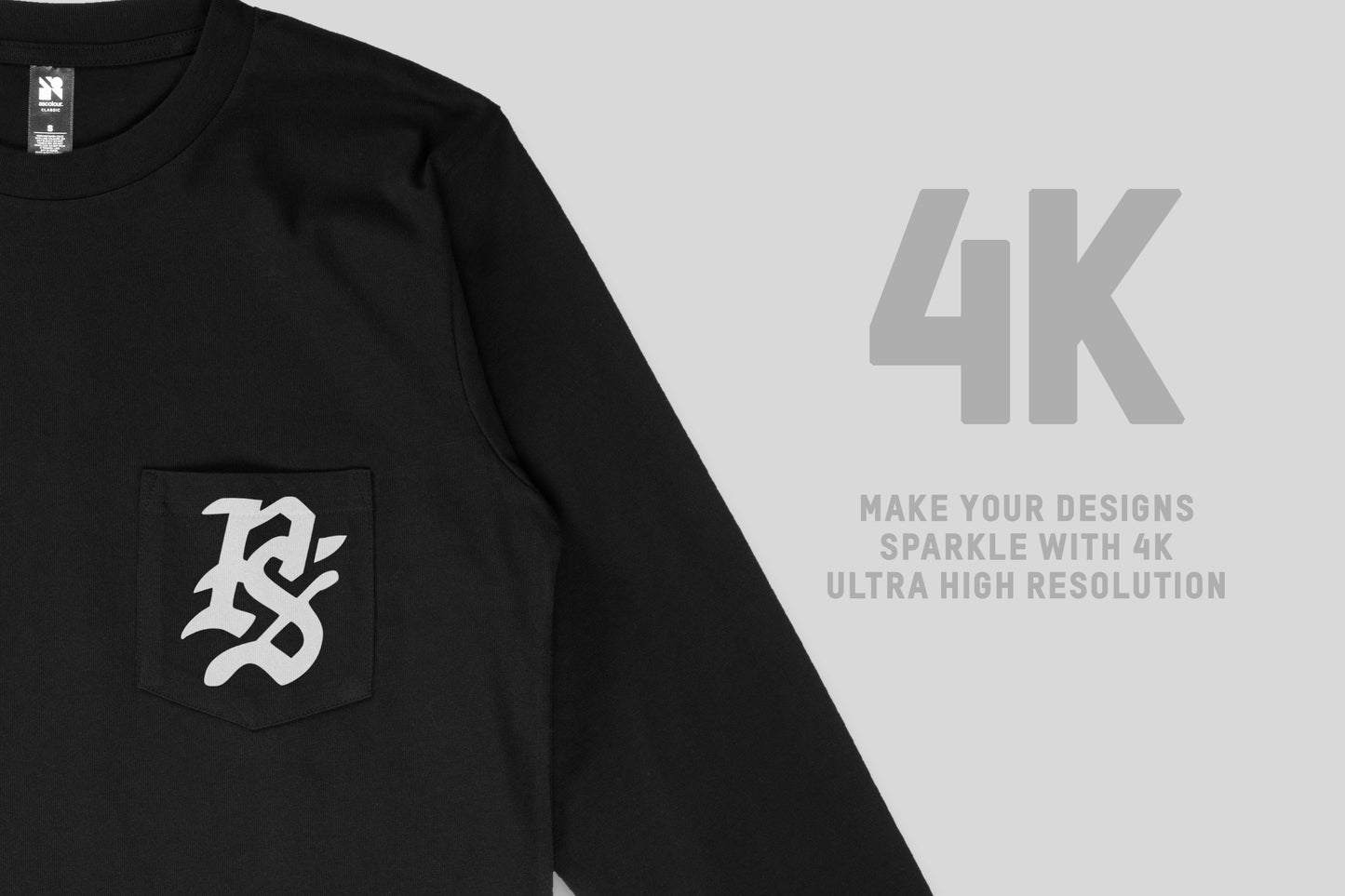 AS Colour 5072 Men's Classic Pocket L/S Tee Mockups