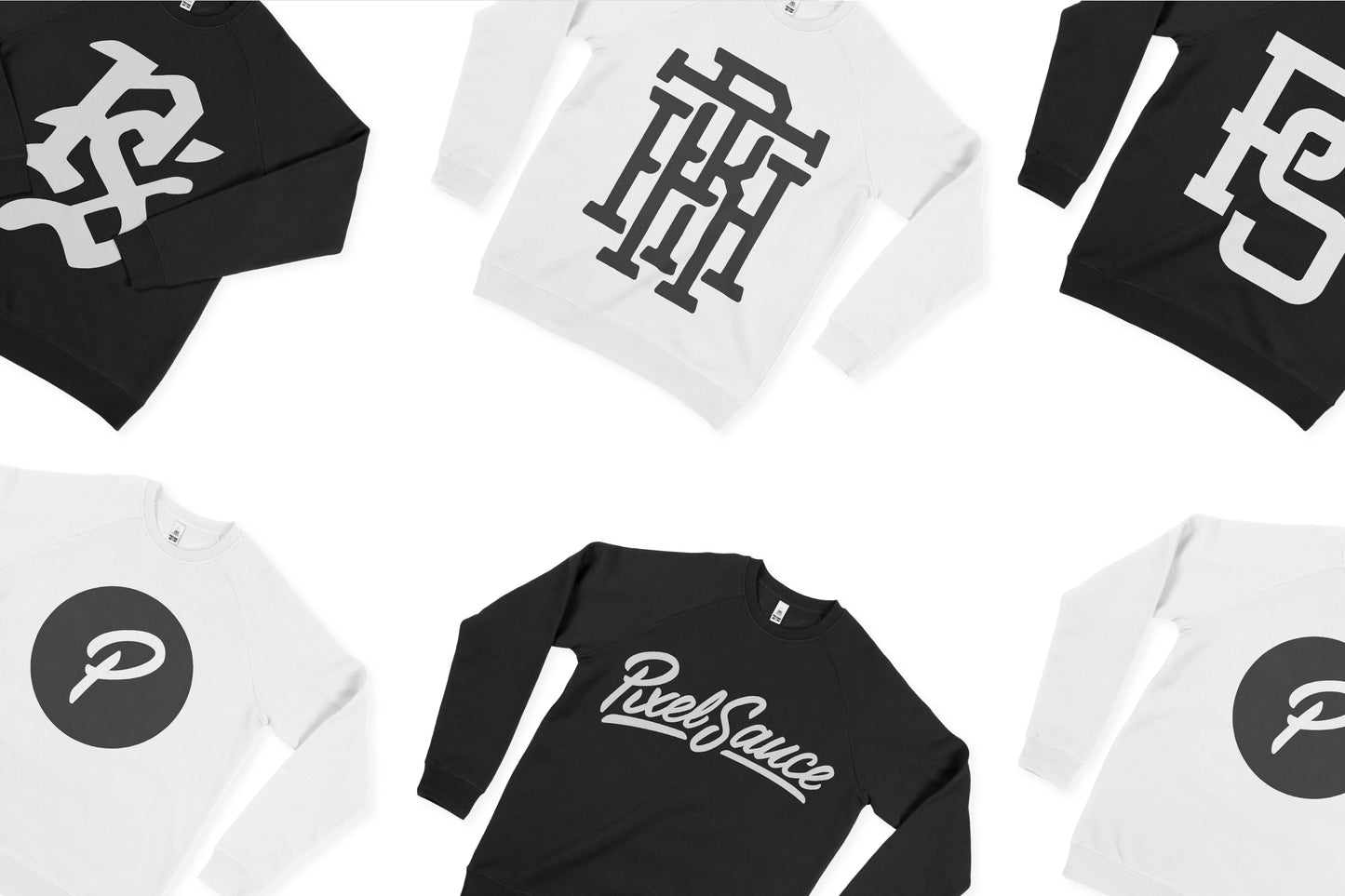 AS Colour 5104 Box Crew Sweatshirt Mockups