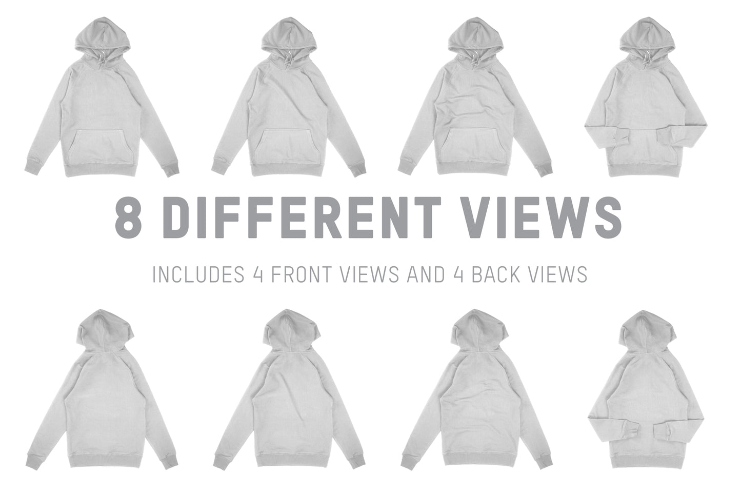 AS Colour 5120 Men's Premium Hood Mockups