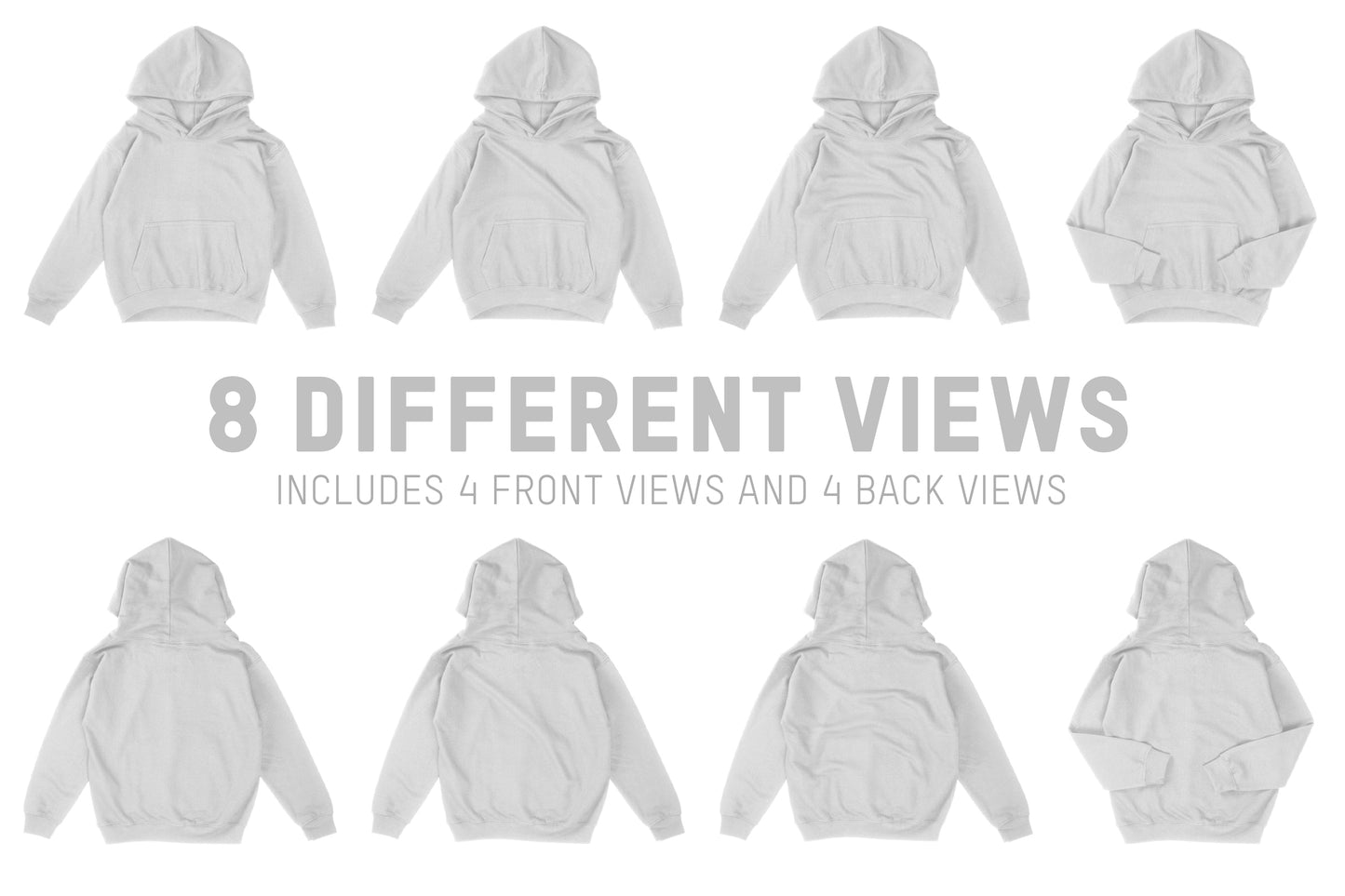 AWDis JH001J Kid's Hoodie Mockups