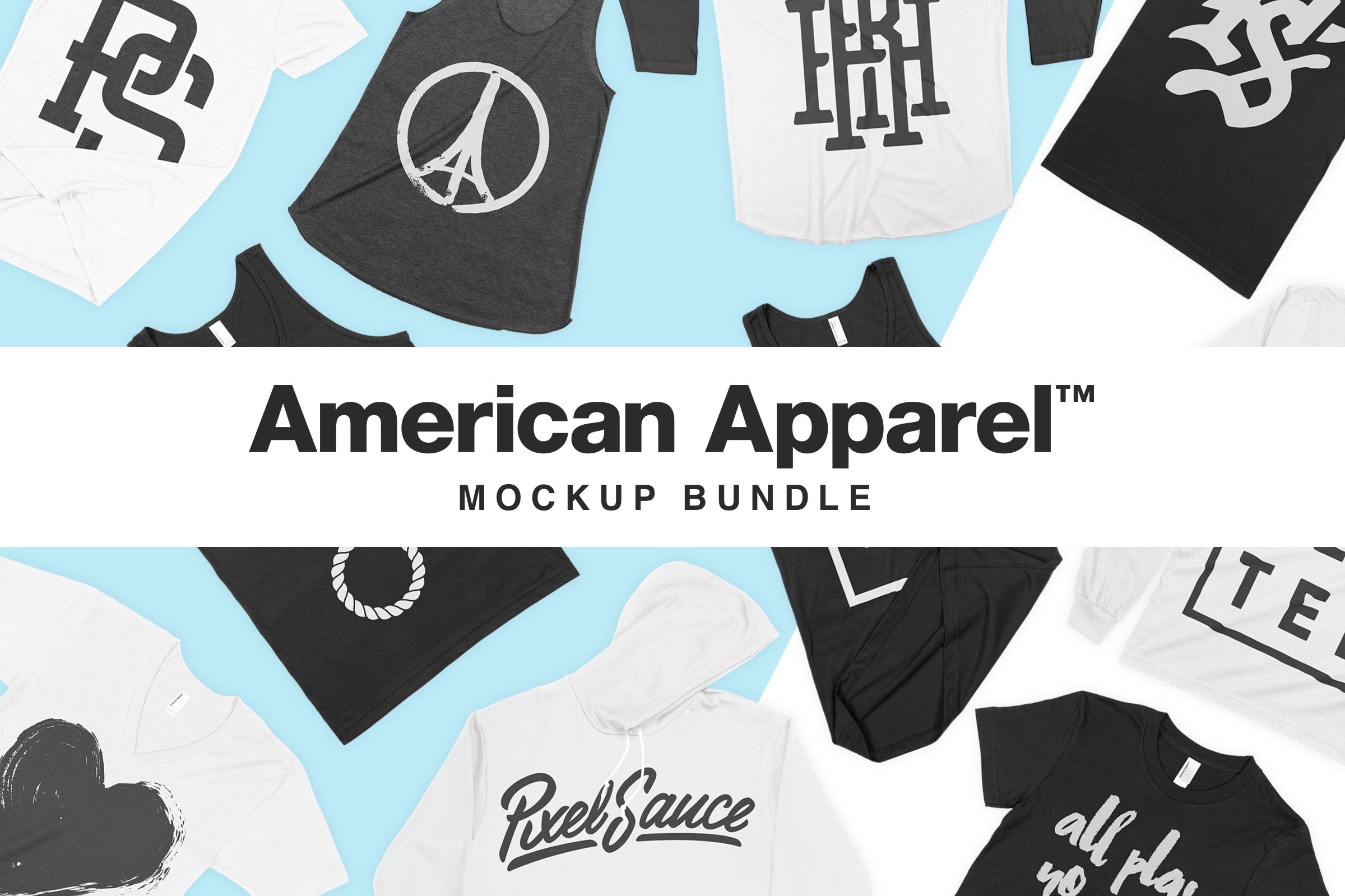 American 2025 apparel mockup