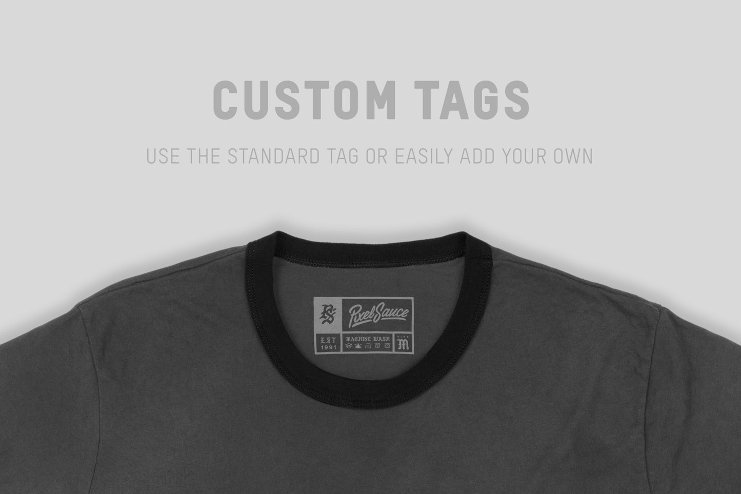 Bella + Canvas 3055 Men's Ringer T-Shirt Mockups