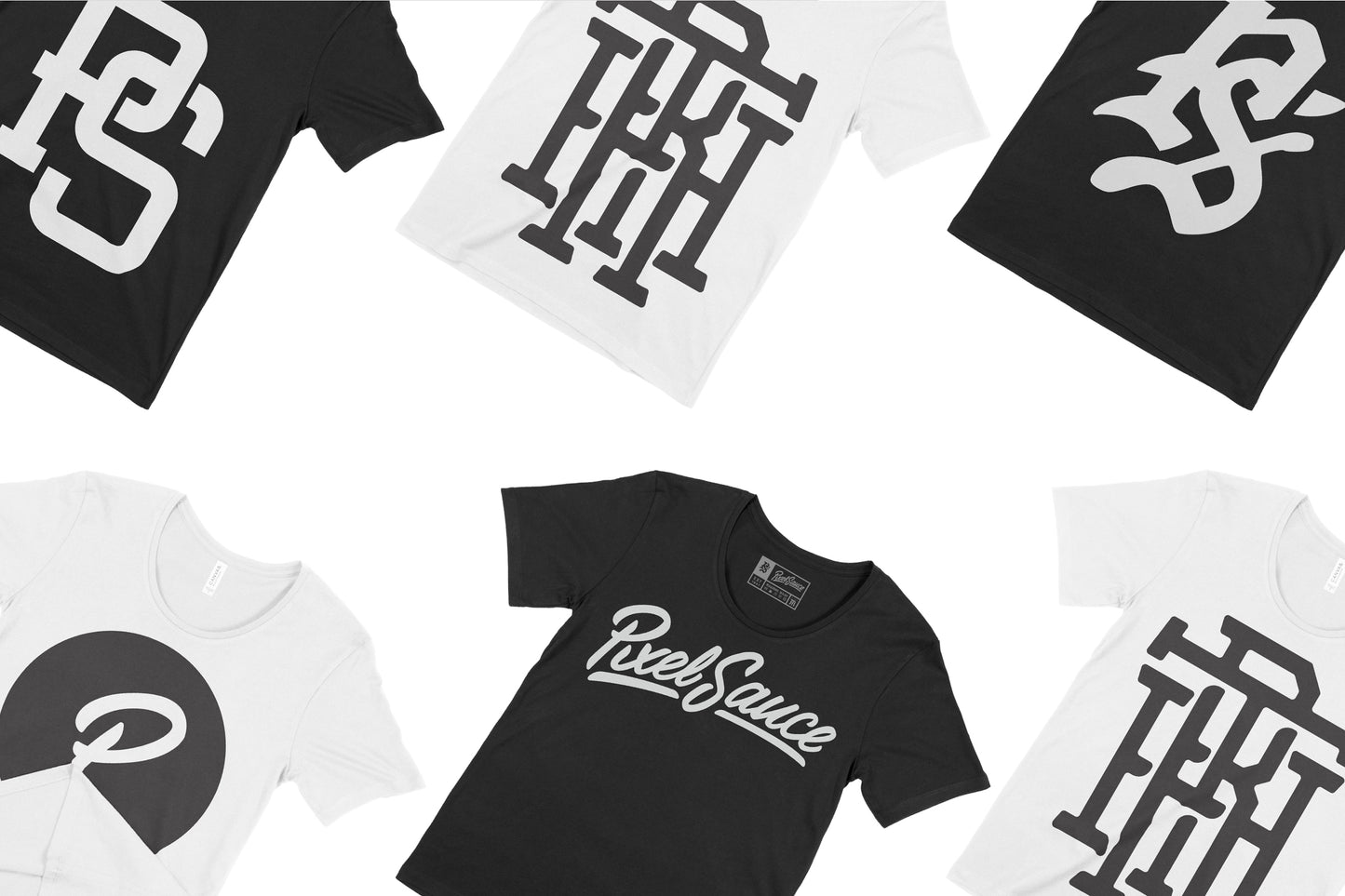 Bella + Canvas 3406 Men's Wide Neck T-Shirt Mockups