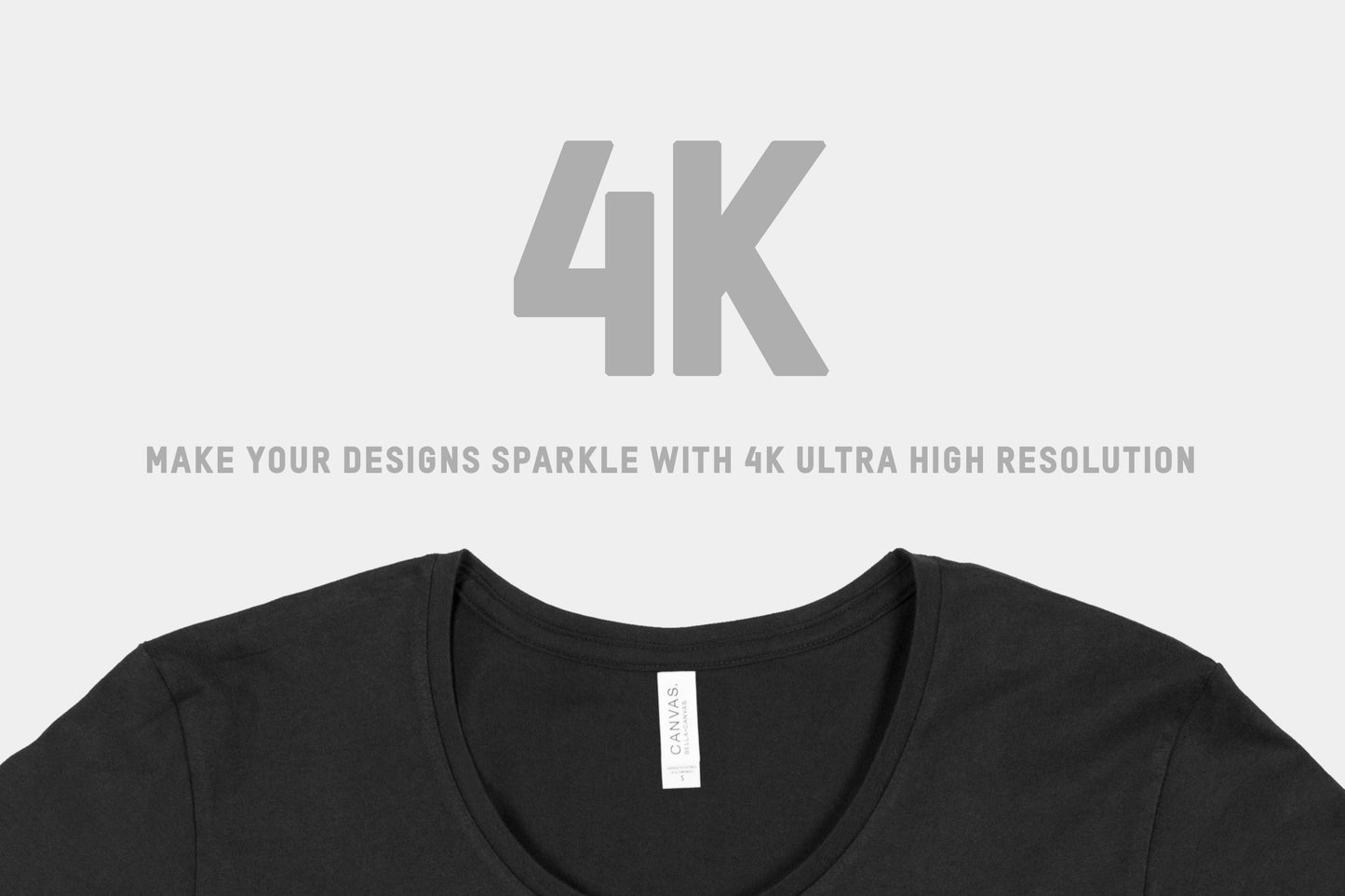 Bella + Canvas 3406 Men's Wide Neck T-Shirt Mockups