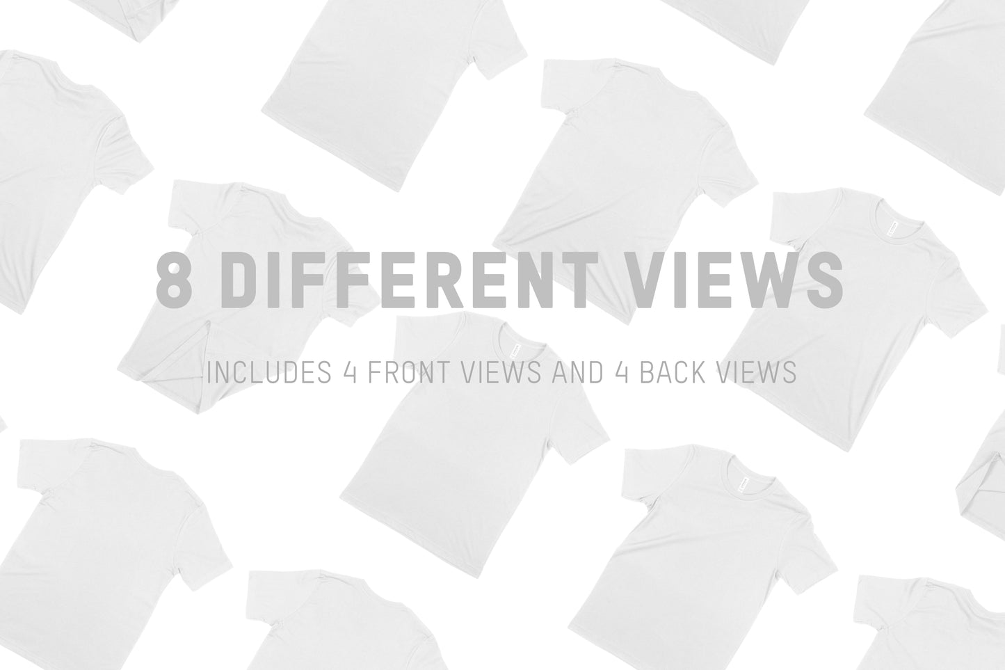 Bella + Canvas 3650 Unisex Poly-Cotton T-Shirt Mockups