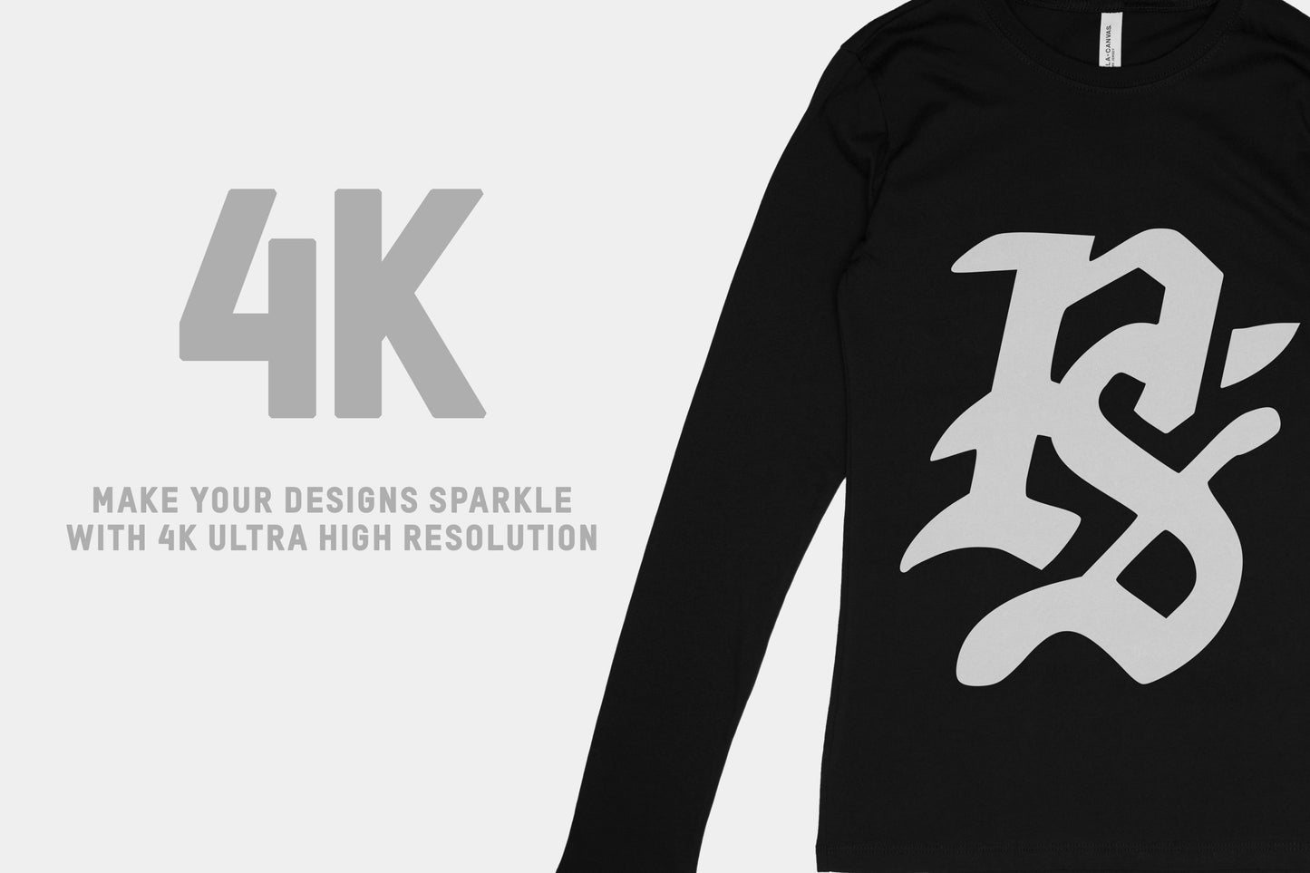 Bella + Canvas 6500 Women's Long Sleeve T-Shirt Mockups