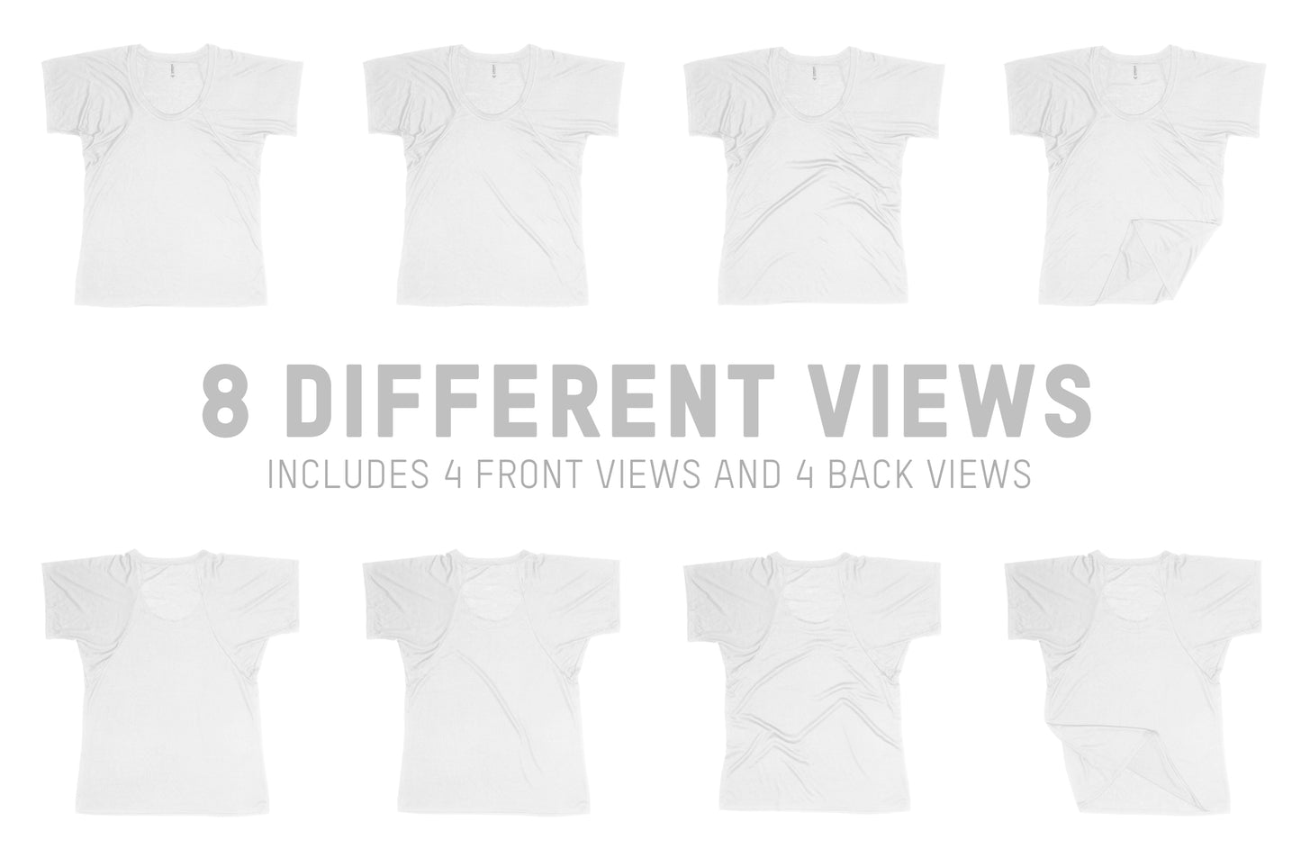 Bella + Canvas 8801 Flowy Raglan T-Shirt Mockups