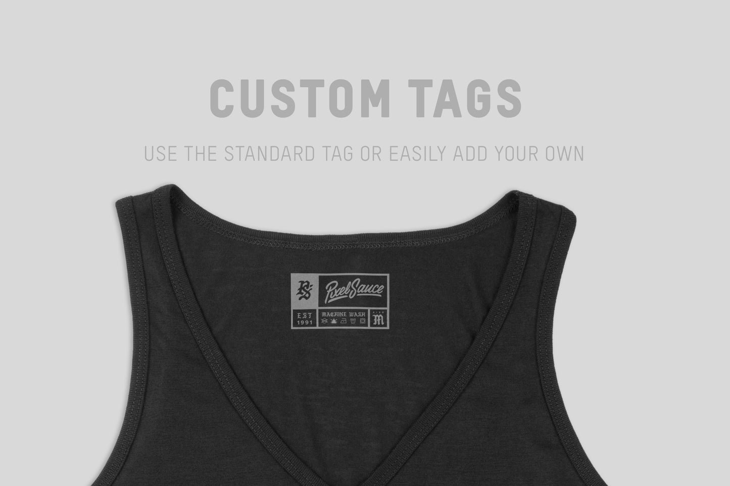 Bella + Canvas 8805 Flowy V-Neck Tank Mockups